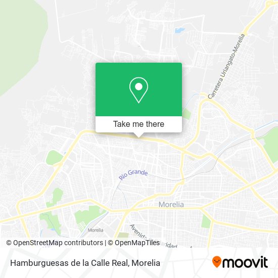 Hamburguesas de la Calle Real map
