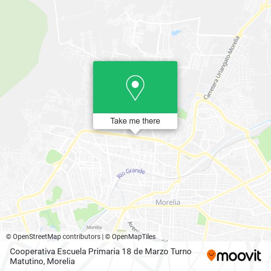 Cooperativa Escuela Primaria 18 de Marzo Turno Matutino map