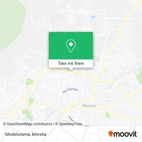 Modelorama map