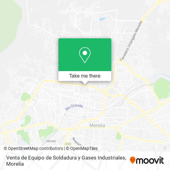 Mapa de Venta de Equipo de Soldadura y Gases Industriales