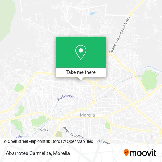 Mapa de Abarrotes Carmelita