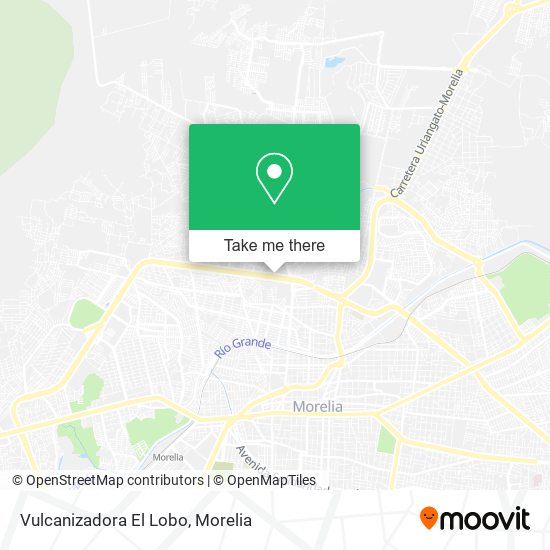 Vulcanizadora El Lobo map