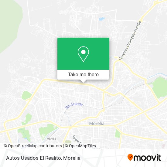 Mapa de Autos Usados El Realito