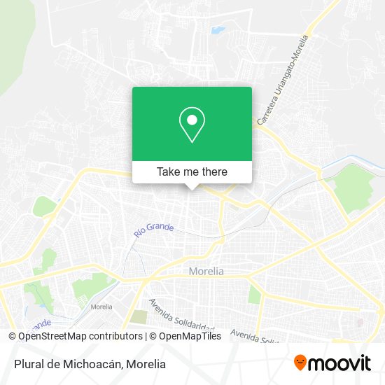 Mapa de Plural de Michoacán