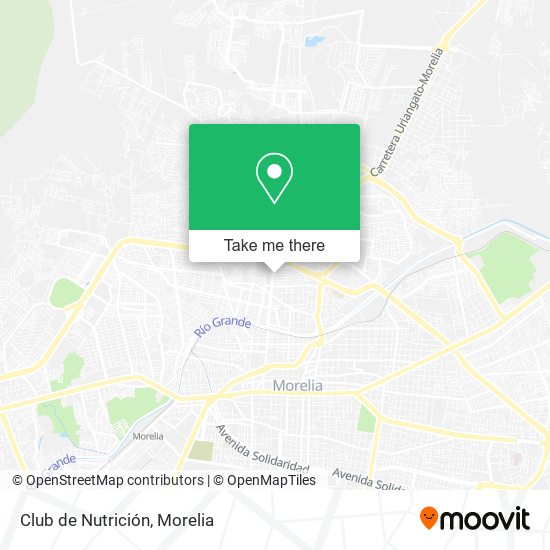 Mapa de Club de Nutrición
