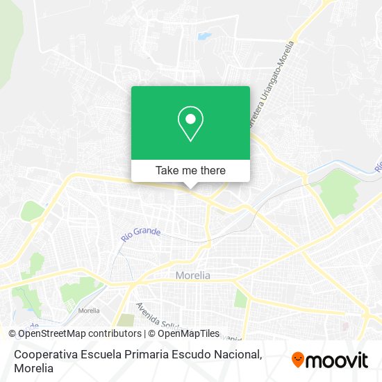 Cooperativa Escuela Primaria Escudo Nacional map