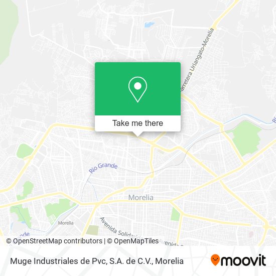 Muge Industriales de Pvc, S.A. de C.V. map