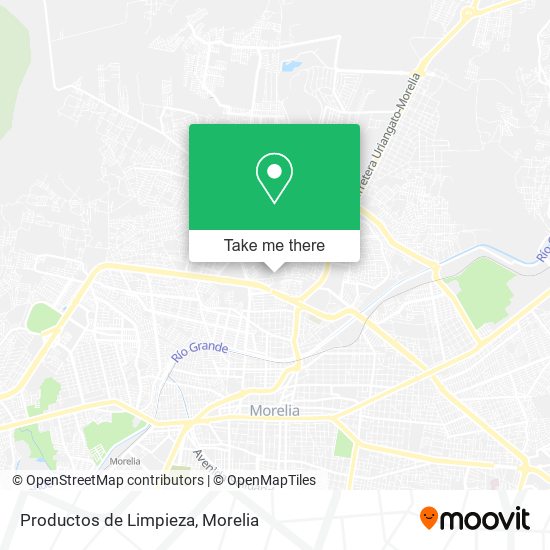 Productos de Limpieza map