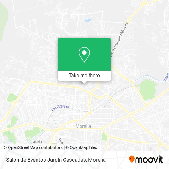 Salon de Eventos Jardín Cascadas map