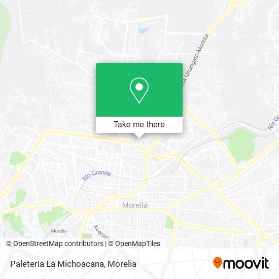 Paletería La Michoacana map
