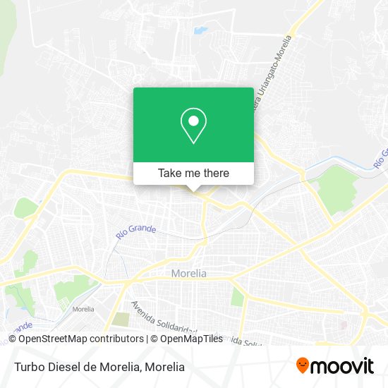 Turbo Diesel de Morelia map