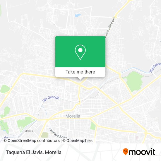Taquería El Javis map