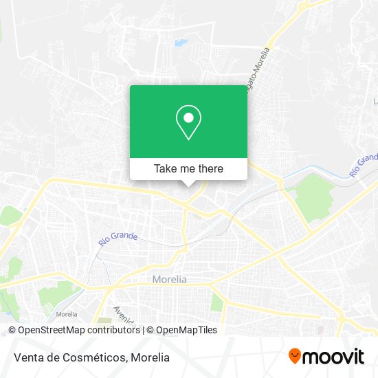 Venta de Cosméticos map