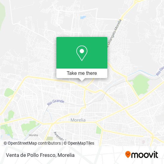 Venta de Pollo Fresco map