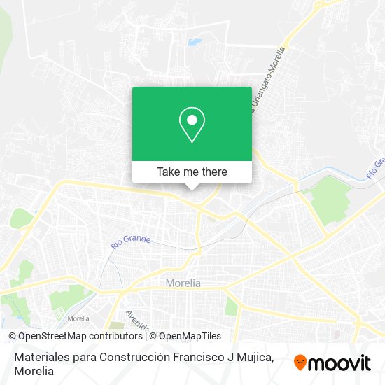 Materiales para Construcción Francisco J Mujica map