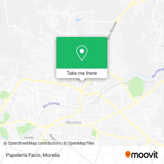 Mapa de Papelería Facio