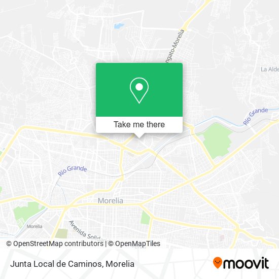 Mapa de Junta Local de Caminos