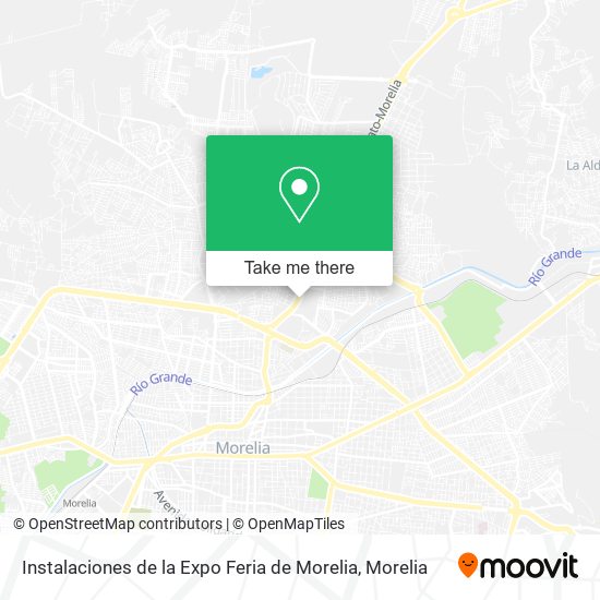 Mapa de Instalaciones de la Expo Feria de Morelia