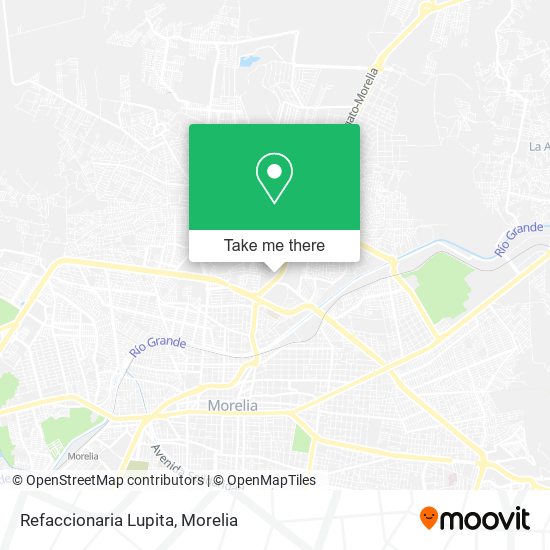 Mapa de Refaccionaria Lupita