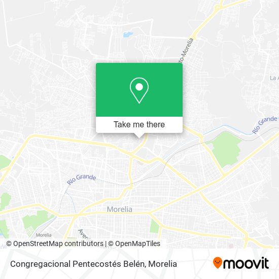 Congregacional Pentecostés Belén map