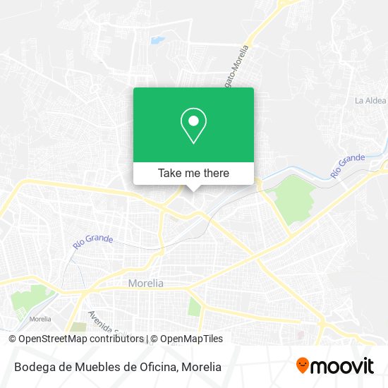 Mapa de Bodega de Muebles de Oficina