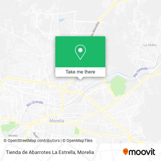 Tienda de Abarrotes La Estrella map