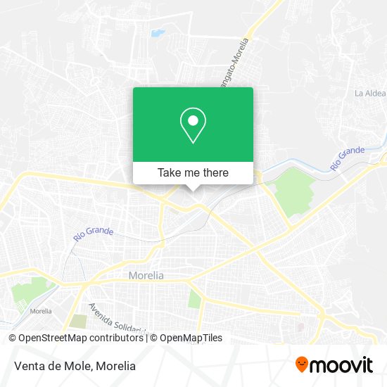 Mapa de Venta de Mole