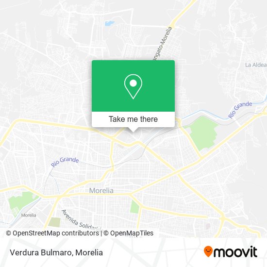 Mapa de Verdura Bulmaro