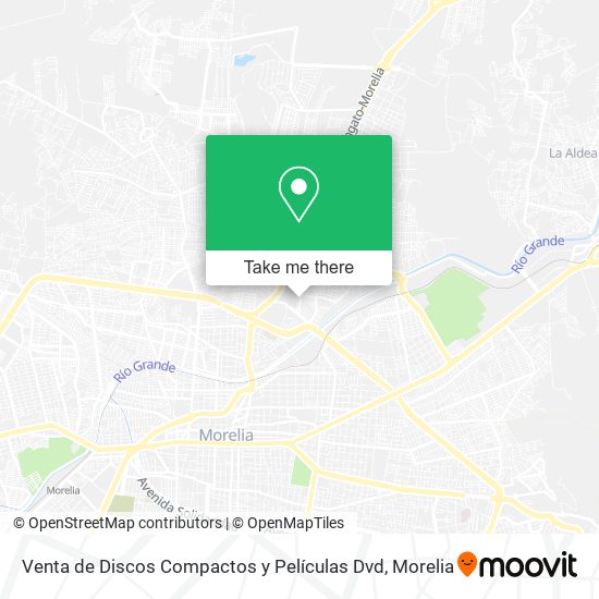 Venta de Discos Compactos y Películas Dvd map