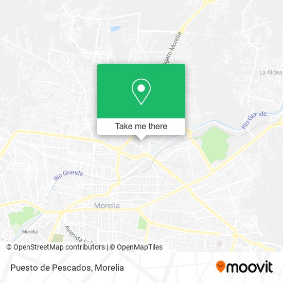 Mapa de Puesto de Pescados
