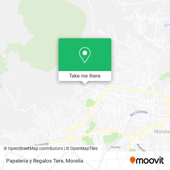 Papeleria y Regalos Tere map