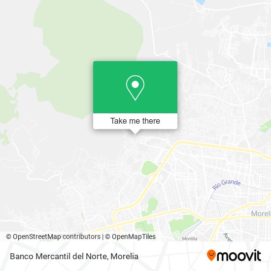 Banco Mercantil del Norte map