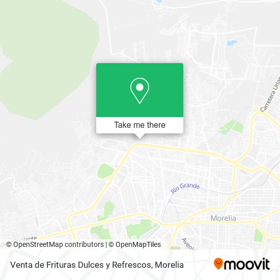 Mapa de Venta de Frituras Dulces y Refrescos