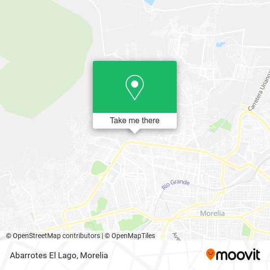 Mapa de Abarrotes El Lago
