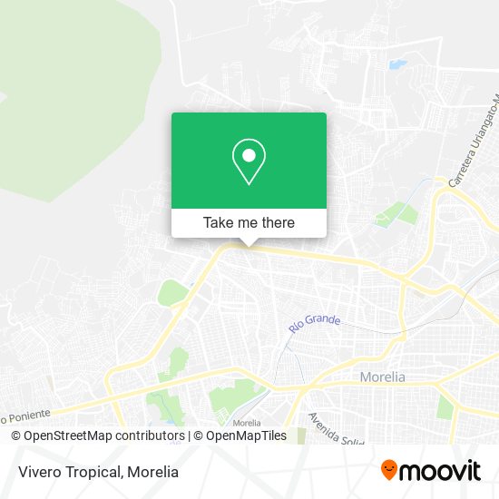 Mapa de Vivero Tropical