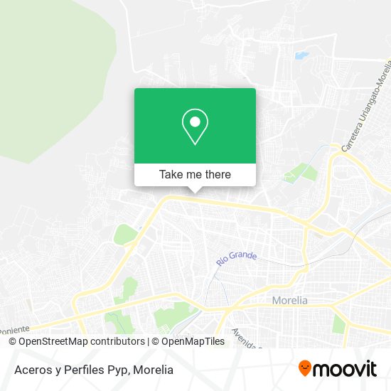 Mapa de Aceros y Perfiles Pyp