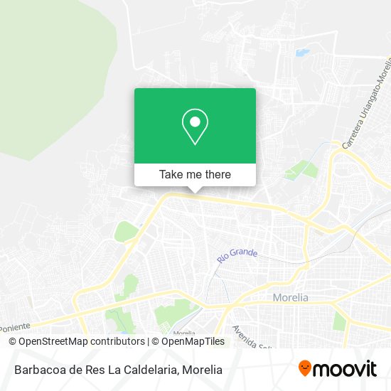 Barbacoa de Res La Caldelaria map