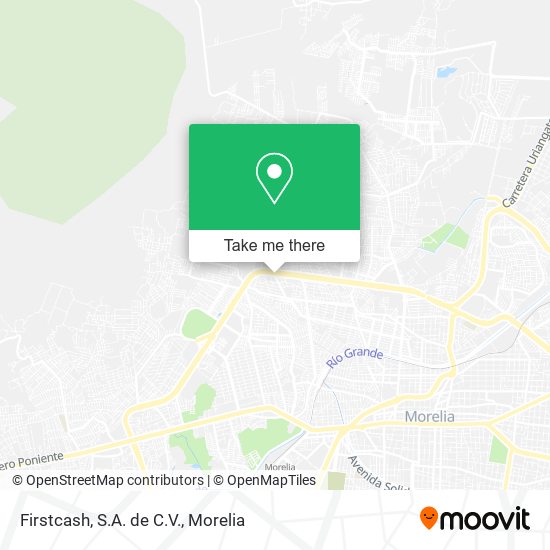 Mapa de Firstcash, S.A. de C.V.