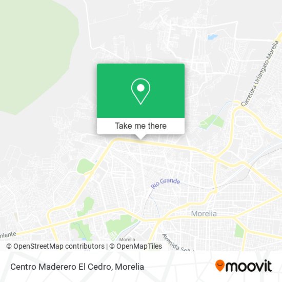 Centro Maderero El Cedro map