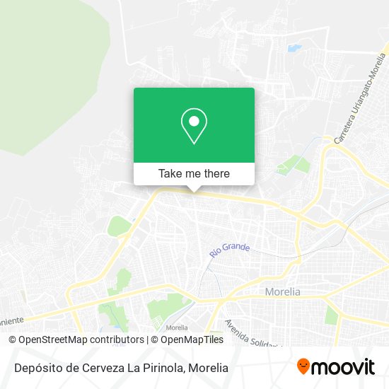 Depósito de Cerveza La Pirinola map