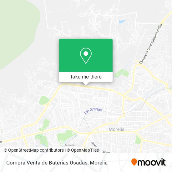 Compra Venta de Baterias Usadas map