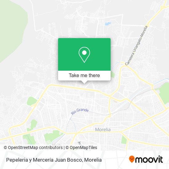 Pepeleria y Mercería Juan Bosco map
