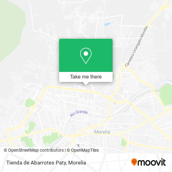 Tienda de Abarrotes Paty map