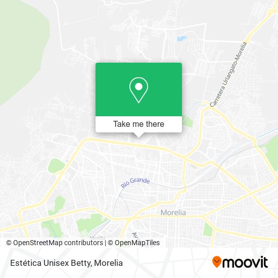 Estética Unisex Betty map