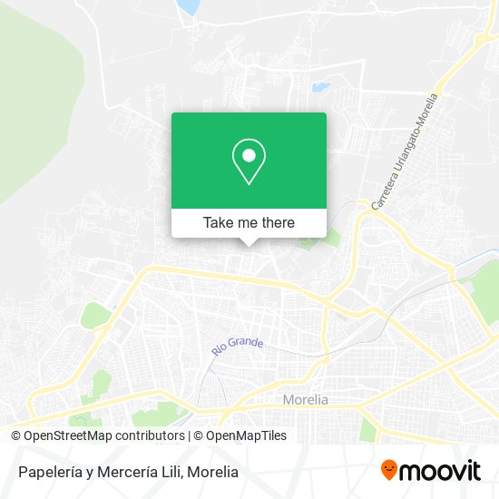 Papelería y Mercería Lili map