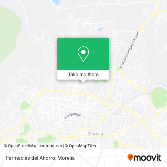 Farmacias del Ahorro map