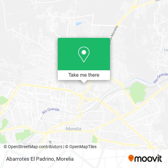 Abarrotes El Padrino map