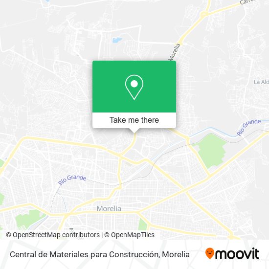 Central de Materiales para Construcción map