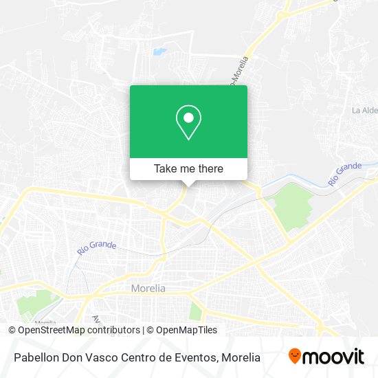 Pabellon Don Vasco Centro de Eventos map