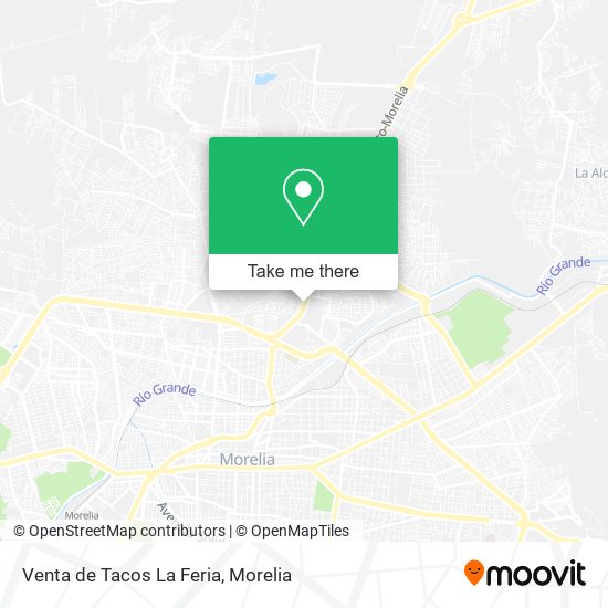 Venta de Tacos La Feria map